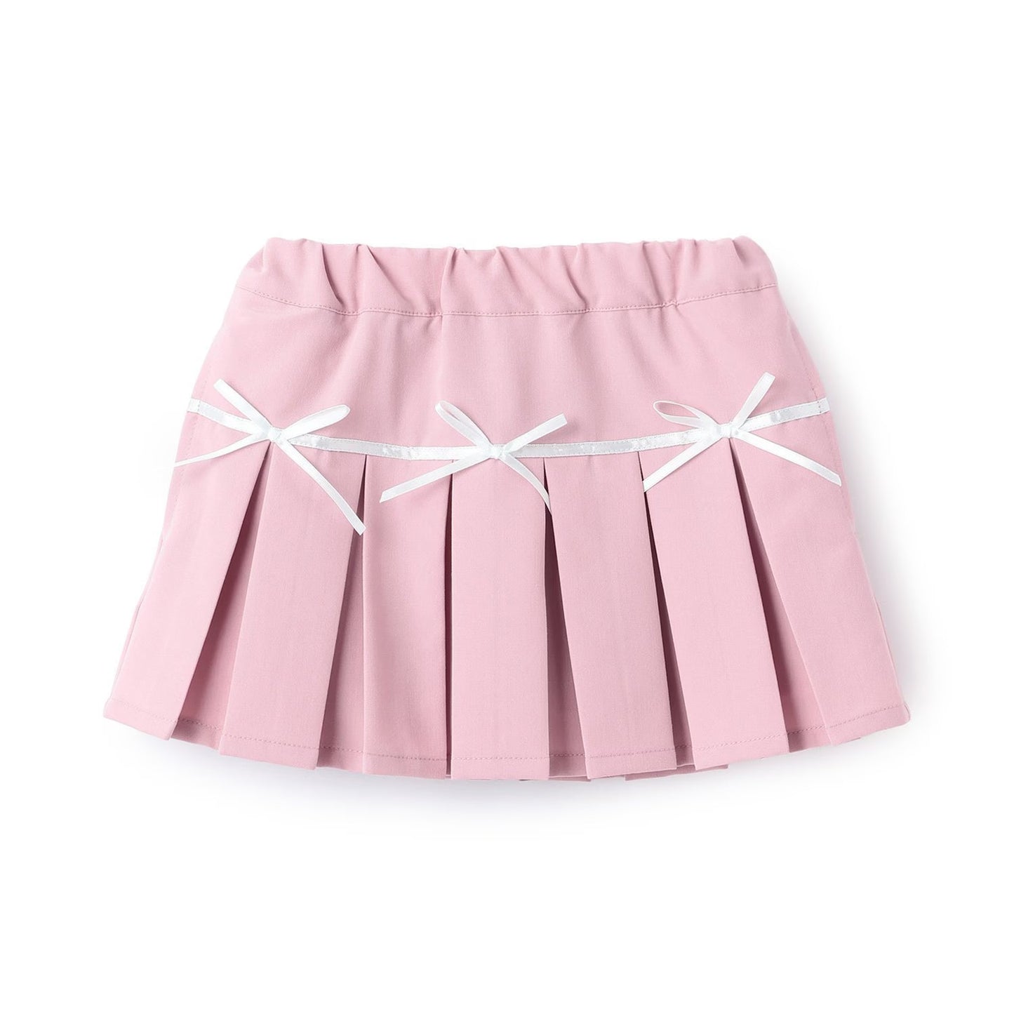 日本童裝 Ly# mine 百摺短裙 100-150cm 女童款 冬季 SKIRTS 聖誕紅/新年紅