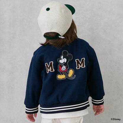 日本童裝 pe#main x Disney 棒球夾棉外套 80-130cm 男童款 秋季 (適合初秋、香港平均溫度）OUTERWEAR 