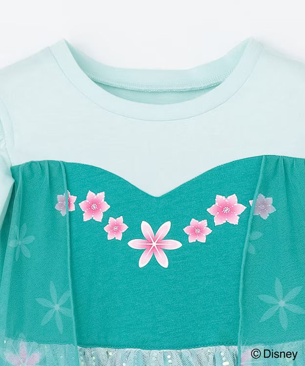 日本童裝 aF#a325 x Disney FROZEN Elsa連身裙 90-140cm 女童款 夏季 DRESSES