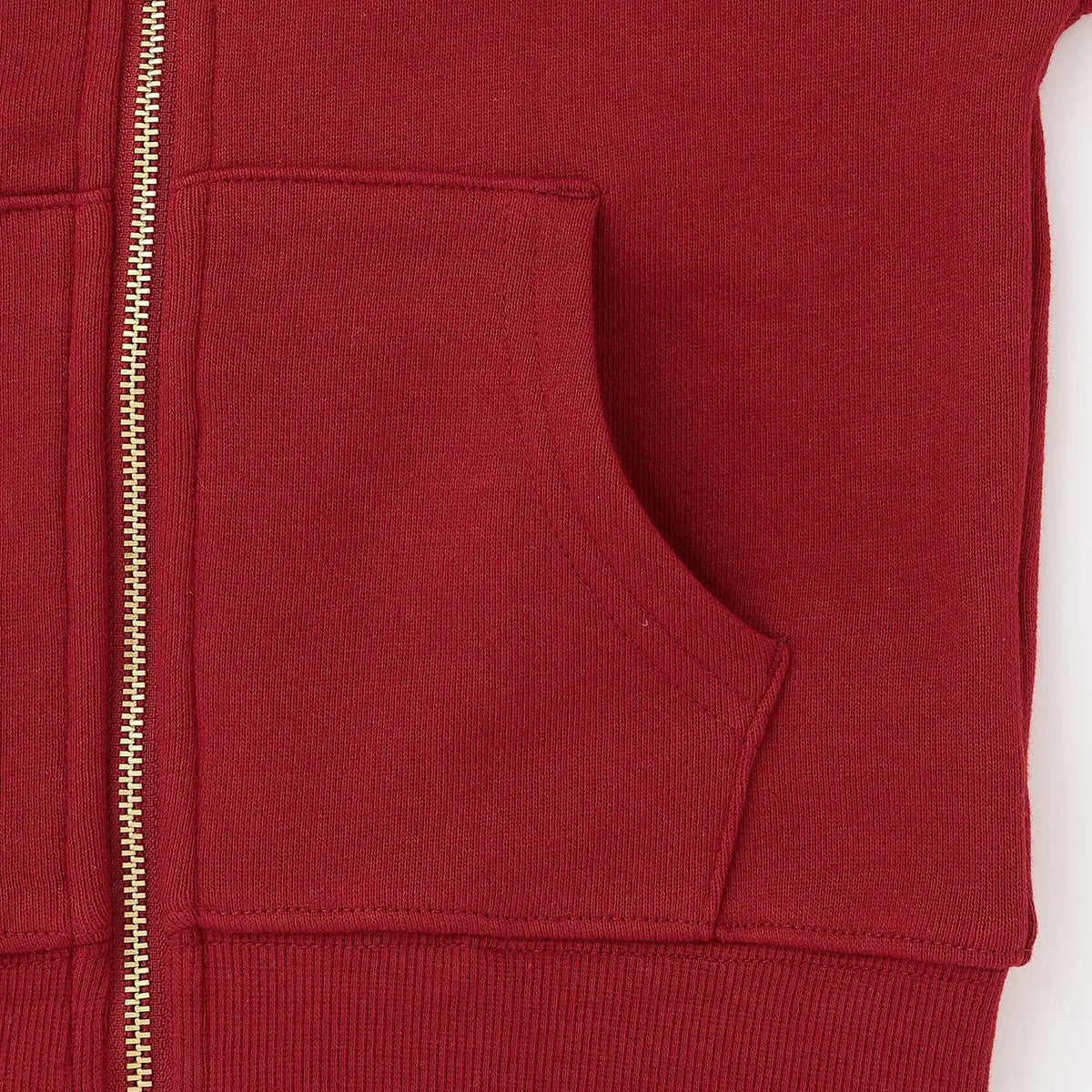日本童裝 pe#main x【POLO BCS】衛衣外套 80-130cm 男童款/女童款 秋季 OUTERWEAR 聖誕紅/新年紅