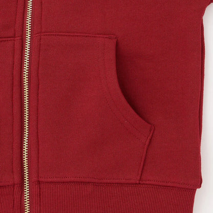 日本童裝 pe#main x【POLO BCS】衛衣外套 80-130cm 男童款/女童款 秋季 OUTERWEAR 聖誕紅/新年紅