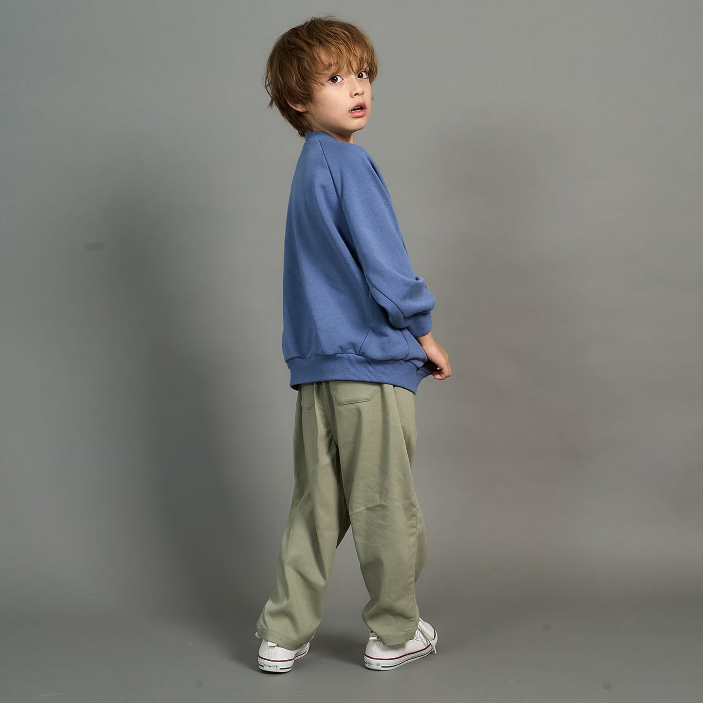 日本童裝 b・R# 休閒長褲 100-150cm 男童款 冬季 PANTS