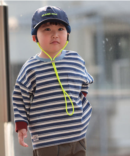 日本童裝 BEAMS mini 華夫紋上衣 90-140cm 男童款 夏季 TOPS