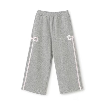 日本童裝 Ly# mine 蝴蝶結闊腿褲 100-150cm 女童款 秋季 PANTS