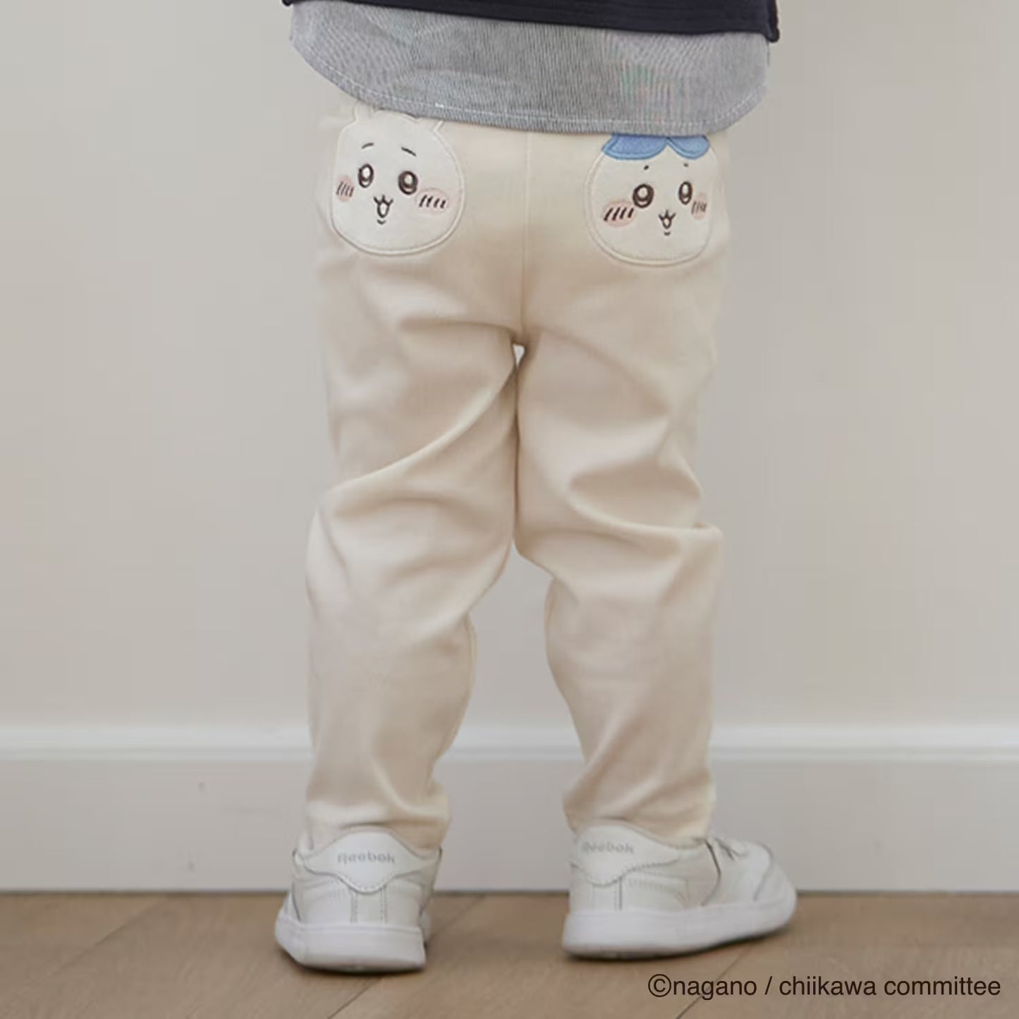 日本童裝 pe#main x Chiikawa 彈力休閒長褲 80-120cm 男童款 夏季 PANTS