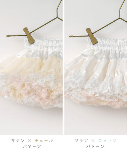 Japanese children's clothing panpantutu Etoile Pink tutu skirt 70-135cm girls' newborn baby summer SKIRTS 