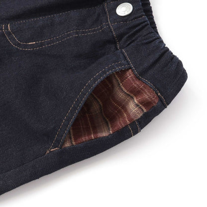 日本童裝  SLAP SLIP 刺繡薄抓毛長褲 80-130cm 男童款 冬季 PANTS