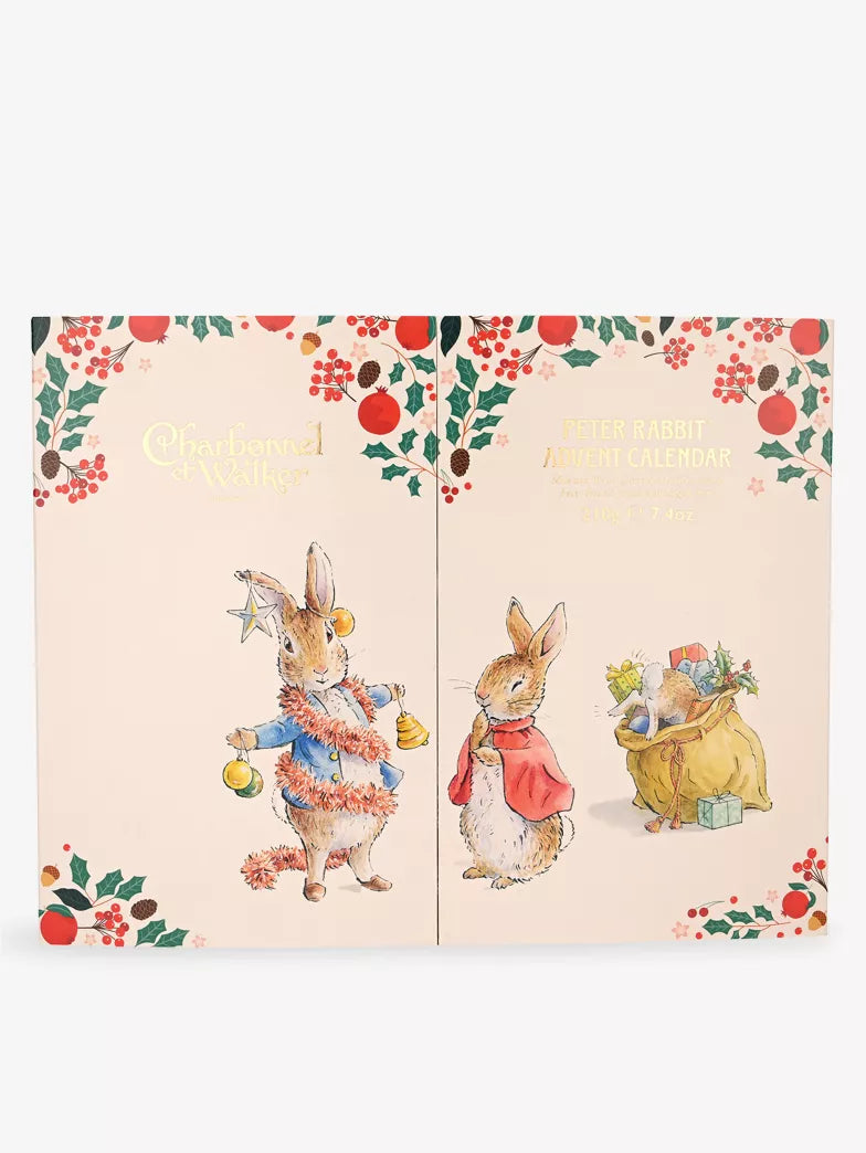 日英美直送 CHARBONNEL ET WALKER Peter Rabbit advent calendar 210g 聖誕倒數日曆 大人款/兒童款 聖誕快樂特輯 不參與$900免運 滿$900可加$25免運到順豐站/智能櫃 Christmas Advent Calendars 2026