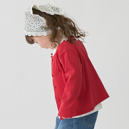 日本童裝 pe#main 防UV 針織外套 80-130cm 女童款 夏季 OUTERWEAR