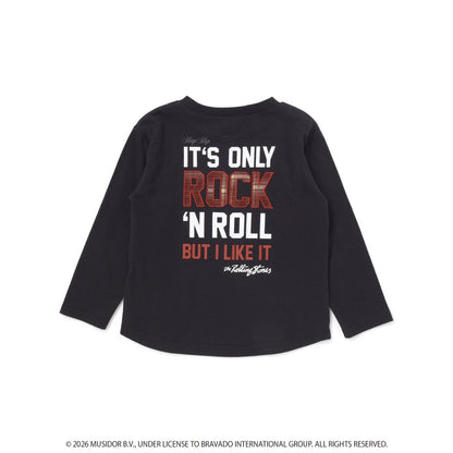 日本童裝 Slap Slip x The Rolling Stones 印花長袖上衣 80-130cm 男童款/女童款 秋季 TOPS 其他品牌童裝