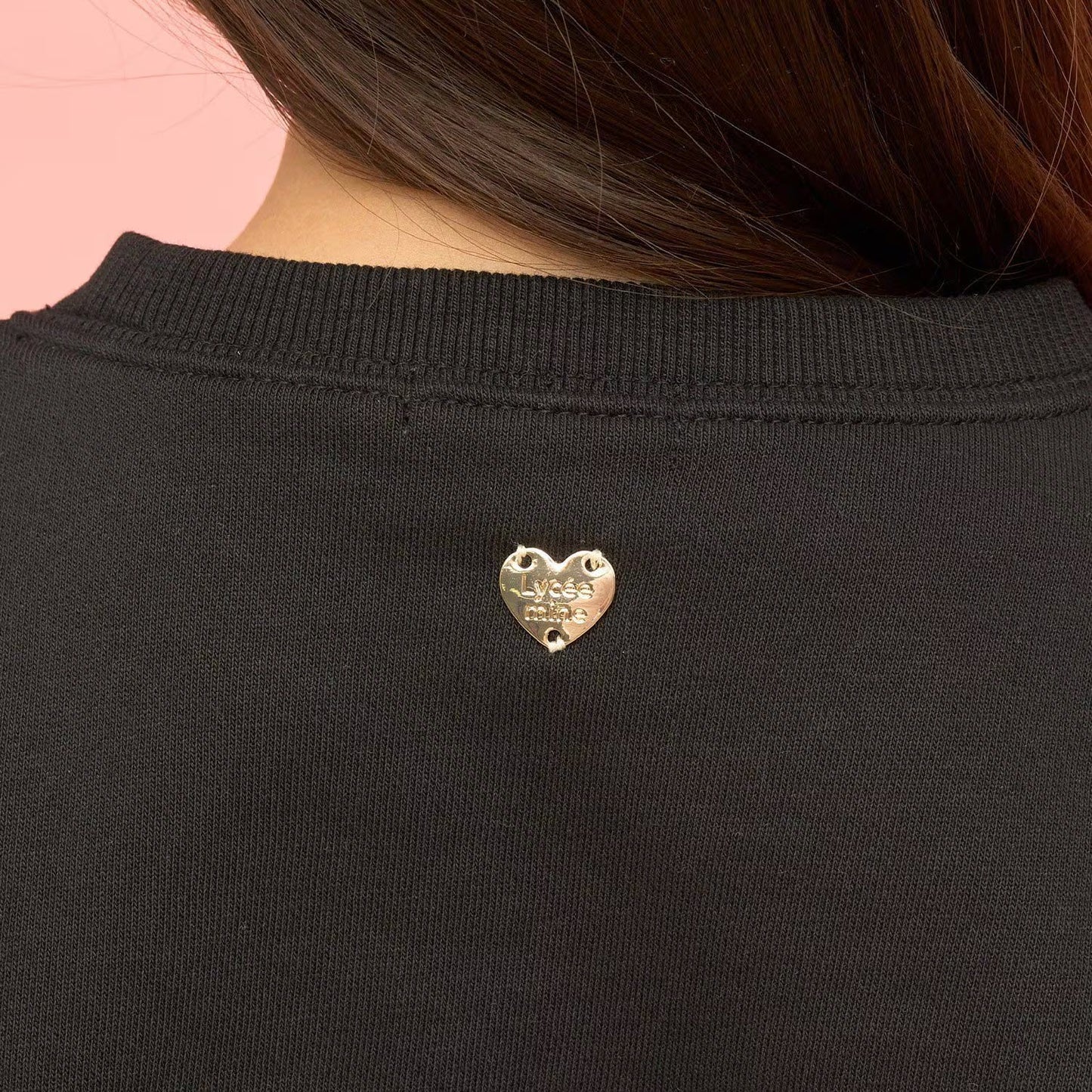 日本童裝 Ly# mine 速乾系列 士多啤梨貼花衛衣 100-150cm 女童款 冬季 TOPS