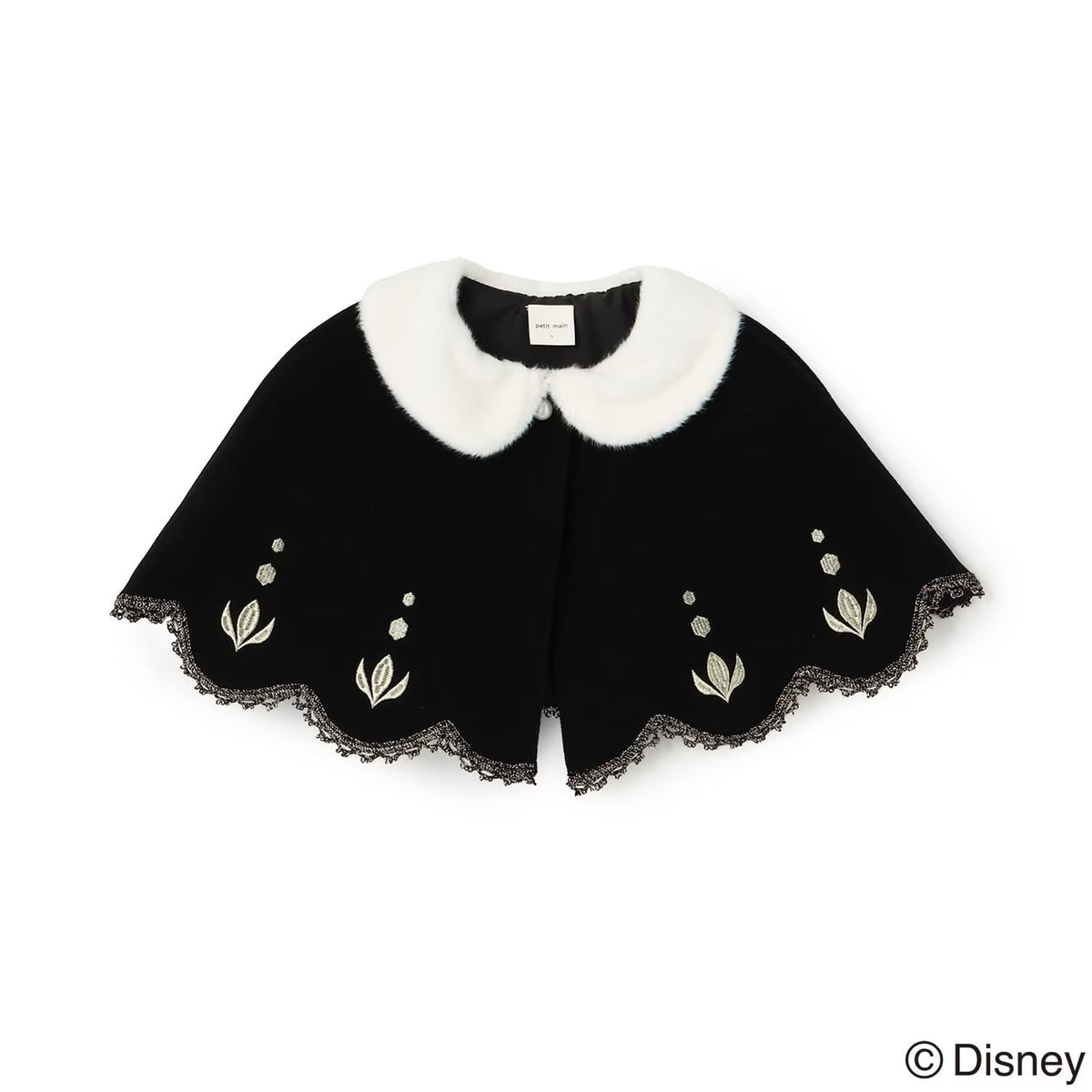日本童裝 pe#main x Disney Princess 公主披風 80-130cm 女童款 秋季 OUTERWEAR