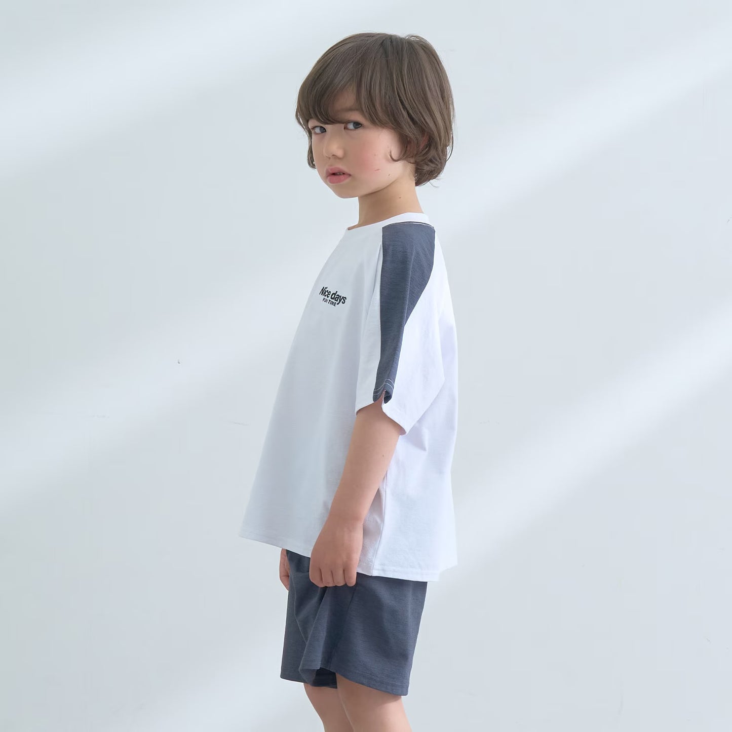 日本童裝 b・R# 水陸兩用 速乾系列 兩件套裝 90-150cm 男童款 TOPS PANTS 夏季 夏日玩水泳衣特輯