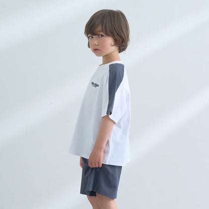 日本童裝 b・R# 水陸兩用 速乾系列 兩件套裝 90-150cm 男童款 TOPS PANTS 夏季 夏日玩水泳衣特輯
