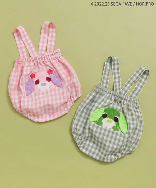 日本童裝 apres les cours x 茶犬 吊帶包屁褲 70-80cm 男童款/女童款 冬季 Jumpsuit