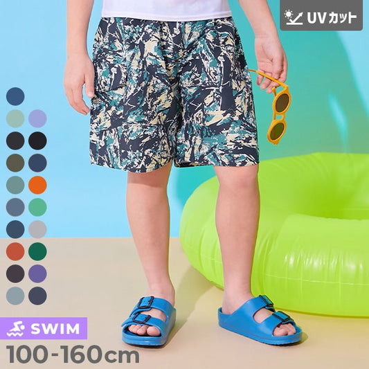 日本童裝 dev!rock 防UV 沙灘短褲 100-160cm 男童款 夏季 PANTS 夏日玩水泳衣特輯