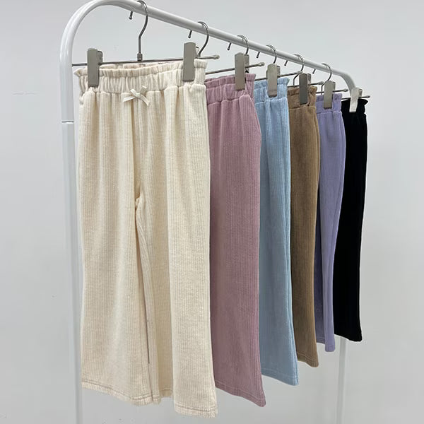 日本童裝 Ly# mine 針織燈芯絨長褲 100-150cm 女童款 秋季 PANTS
