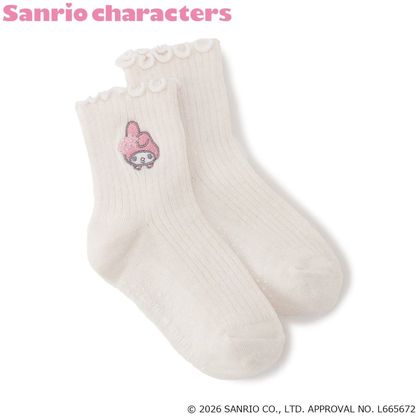 日本直送 pe#main x 【Sanrio】襪一對 11-20cm 襪系列