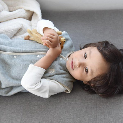 日本直送 日本製 絨毛背心睡袋 50-130cm 男童款/女童款 初生嬰兒 秋冬季 睡袋系列