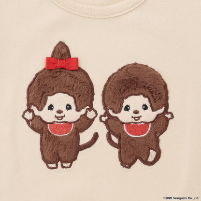 日本童裝 pe#main x Monchhichi 連衣 70-80cm 男童款/女童款 初生嬰兒 秋季 Jumpsuit