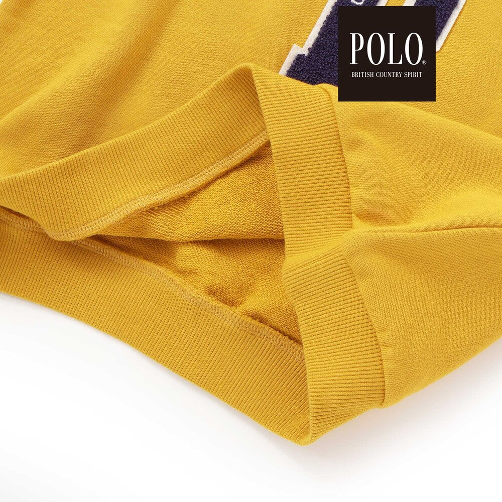 日本童裝  SLAP SLIP x POLO BCS 毛氈貼花衛衣 80-130cm 男童款/女童款 秋季 TOPS