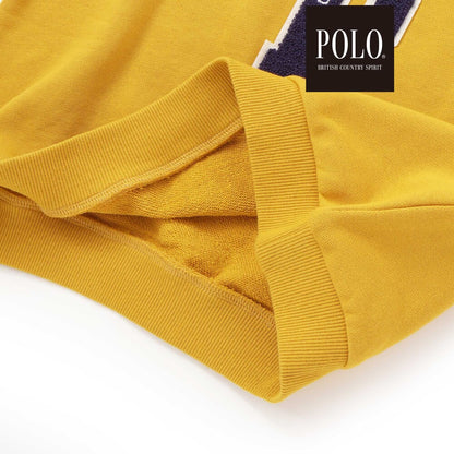 日本童裝  SLAP SLIP x POLO BCS 毛氈貼花衛衣 80-130cm 男童款/女童款 秋季 TOPS