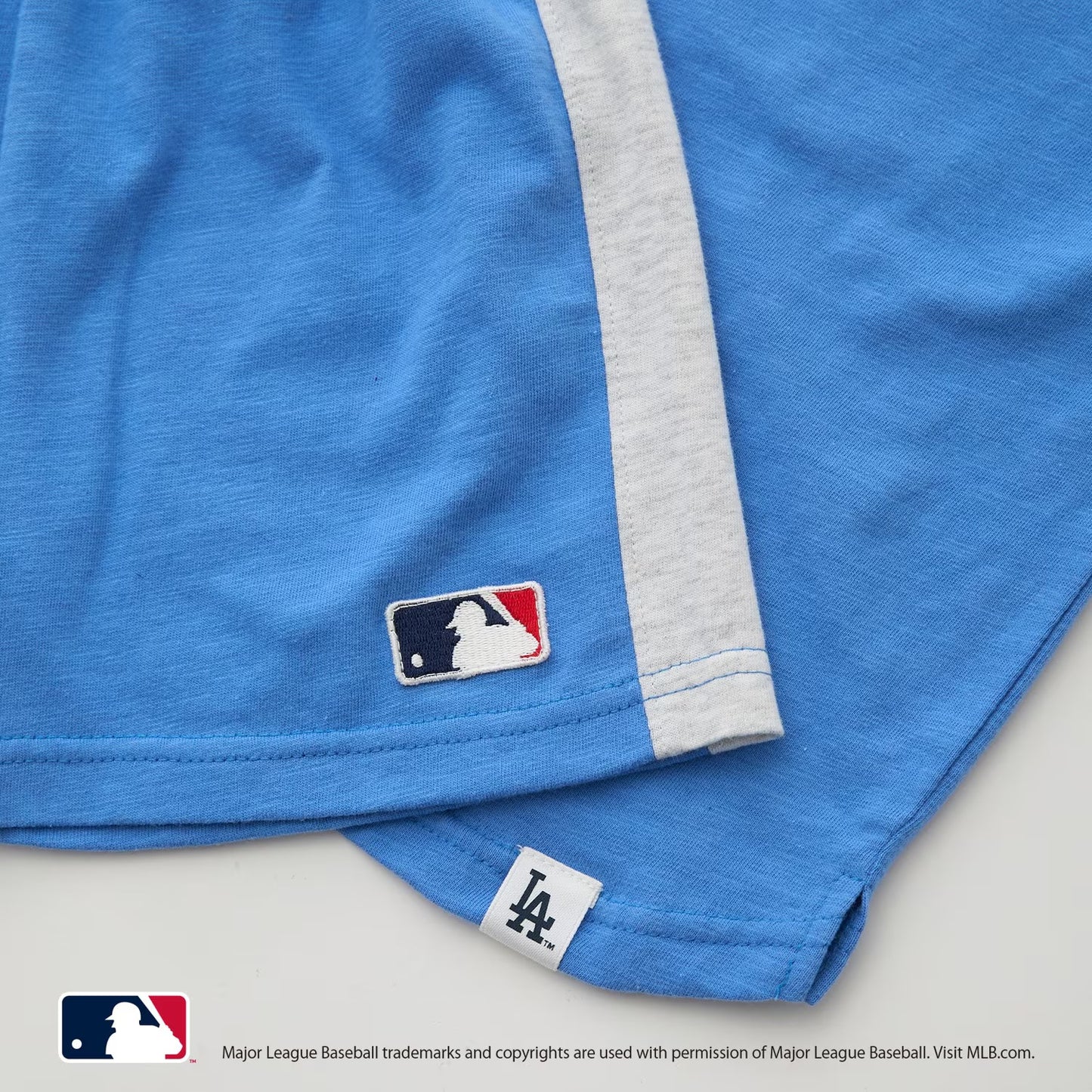 日本童裝 pe#main x 【MLB】上衣短褲兩件套裝 80-130cm 男童款 夏季 TOPS PANTS
