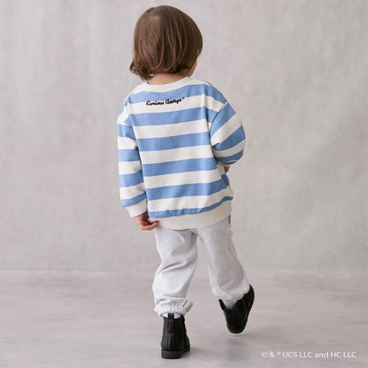 日本童裝 pe#main x Curious George 工裝長褲 80-130cm 男童款 冬季 PANTS