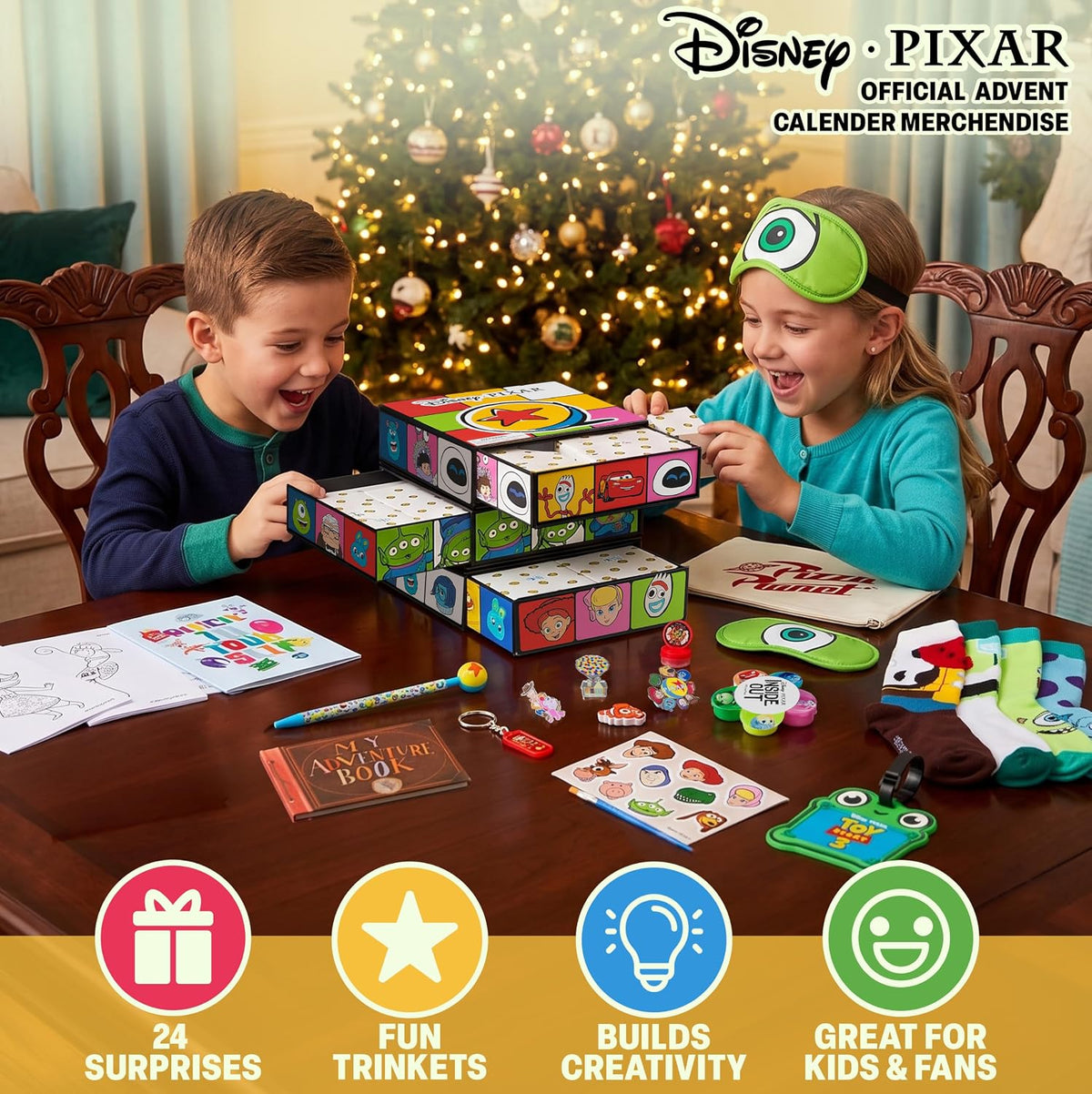 日英美直送 Get Trend Disney Pixar Toy Story Advent Calendar 聖誕倒數日曆 大人款/兒童款 聖誕快樂特輯 不參與$900免運 滿$900可加$25免運到順豐站/智能櫃 Christmas Advent Calendars 2026