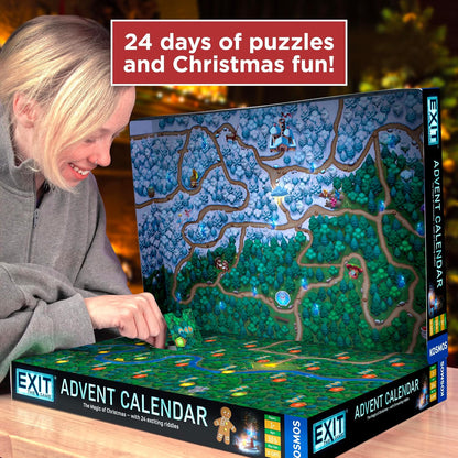 日英美直送 EXIT: The Game - The Magic of Christmas Advent Calendar 聖誕倒數日曆 兒童款 聖誕快樂特輯 不參與$900免運 滿$900可加$25免運到順豐站/智能櫃 Christmas Advent Calendars 2026