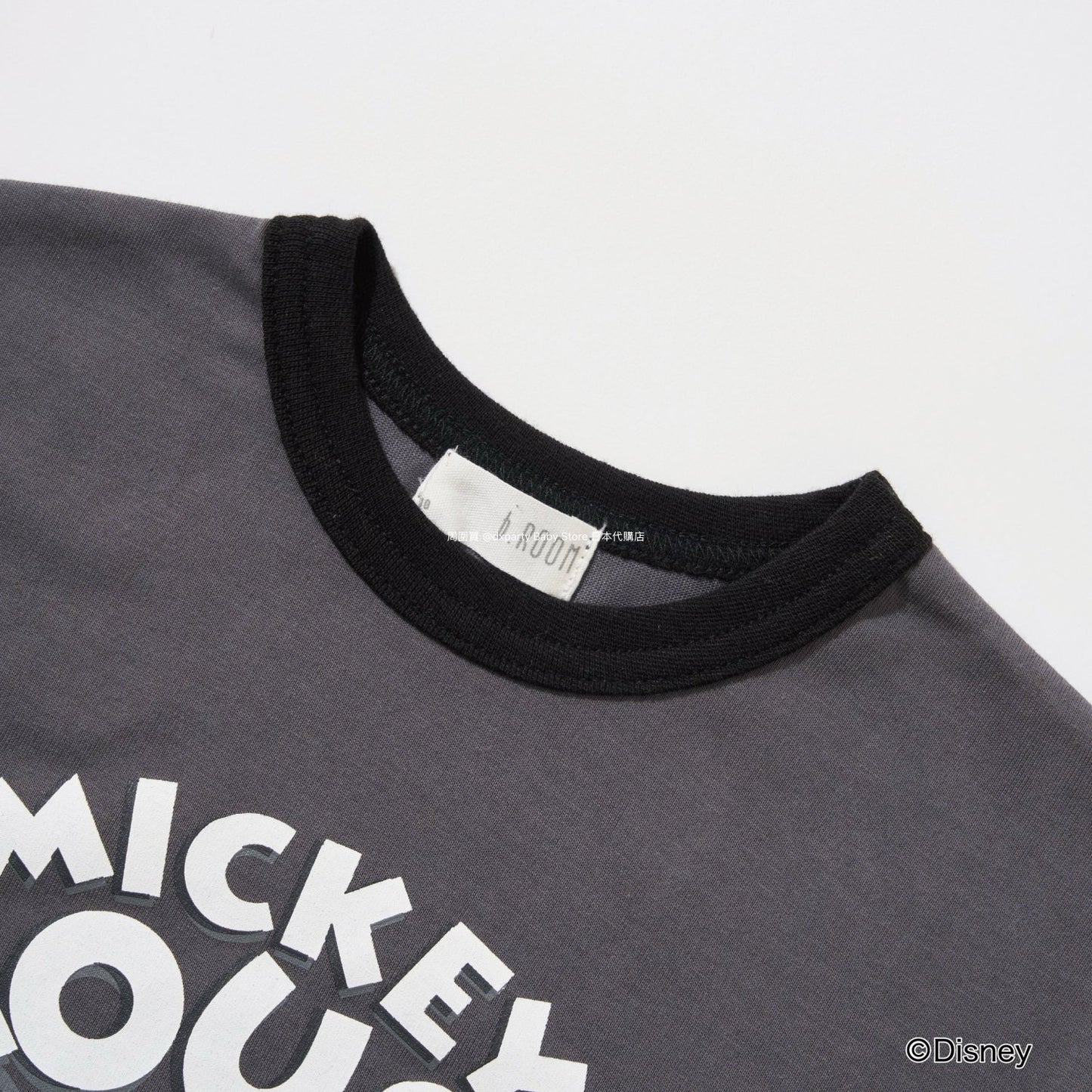 Japanese children's clothing b・R# x Diseny quick-drying UV-resistant printed tops (100-150cm) for boys and girls (summer TOPS) 