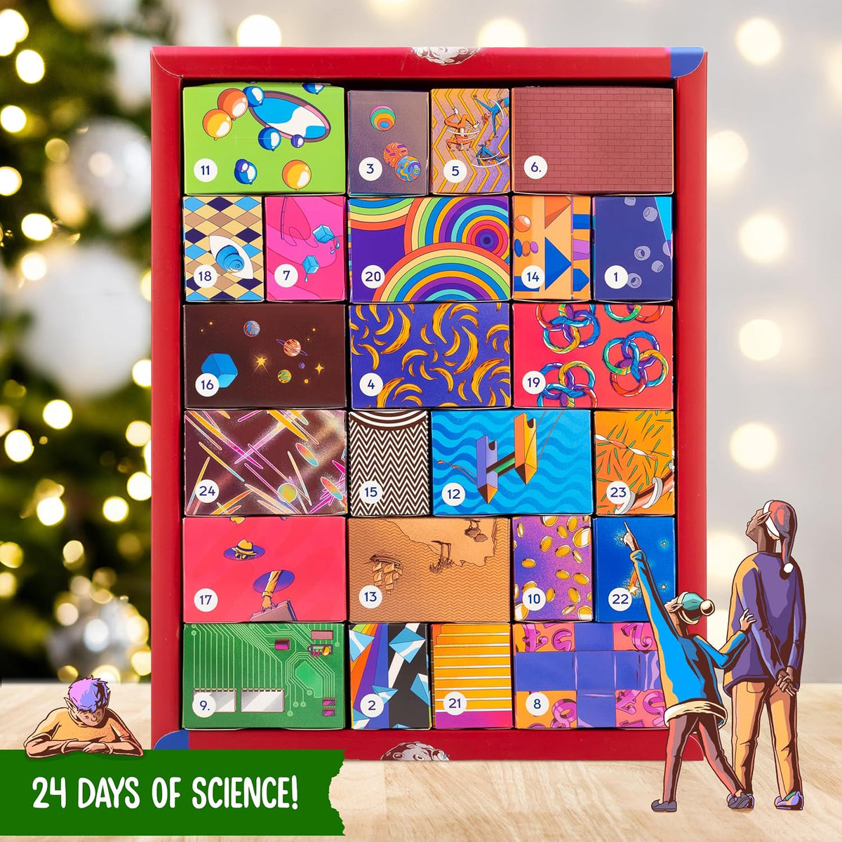 日英美直送 Thames & Kosmos Science Experiment Set Advent Calendar 聖誕倒數日曆 兒童款 聖誕快樂特輯 不參與$900免運 滿$900可加$25免運到順豐站/智能櫃 Christmas Advent Calendars 2026