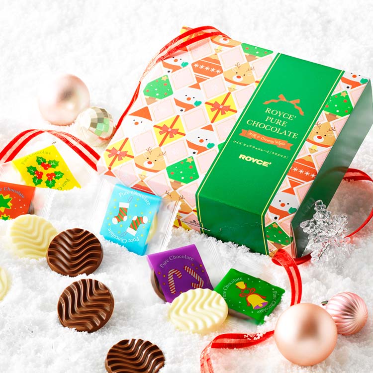 日本直送 ROYCE 朱古力禮盒 40枚 聖誕快樂特輯 新年行運發財特輯 Christmas Happy New Year 馬年 限定手信