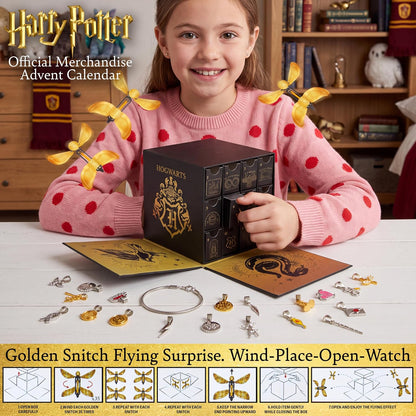 日英美直送 Get Trend Harry Potter Charm Bracelet  Advent Calendar 聖誕倒數日曆 大人款/兒童款 聖誕快樂特輯 不參與$900免運 滿$900可加$25免運到順豐站/智能櫃 Christmas Advent Calendars 2026