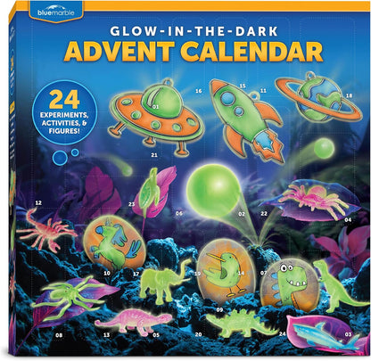 日英美直送 Blue Marble Glow in the Dark Science Advent Calendar 聖誕倒數日曆 兒童款 聖誕快樂特輯 不參與$900免運 滿$900可加$25免運到順豐站/智能櫃 Christmas Advent Calendars 2026