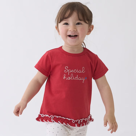 日本童裝 pe#main 各款圖案短袖上衣 80-130cm 女童款 夏季 TOPS