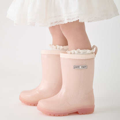 日本直送 pe#main LED閃燈 水鞋 14-19cm 鞋系列 其他品牌 下雨天系列