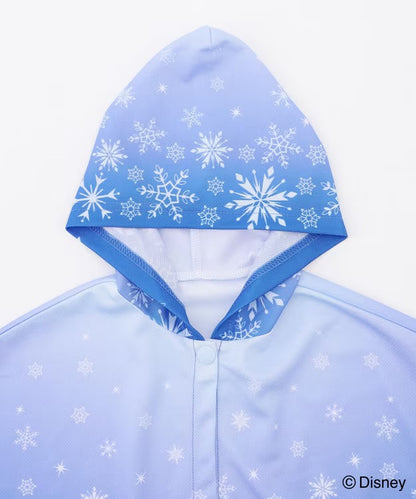 日本童裝 aF#a325 x Disney FROZEN 防UV 接觸冷感 披肩 100-140cm 男童款/女童款 夏季 OUTERWEAR