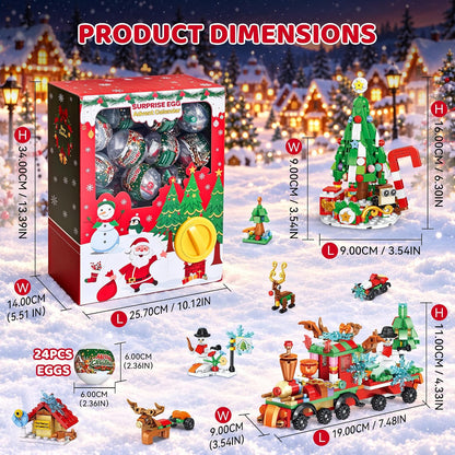 日英美直送 Capsule Vending Machine with Building Block Advent Calendar 聖誕倒數日曆 大人款/兒童款 聖誕快樂特輯 不參與$900免運 滿$900可加$25免運到順豐站/智能櫃 Christmas Advent Calendars 2026