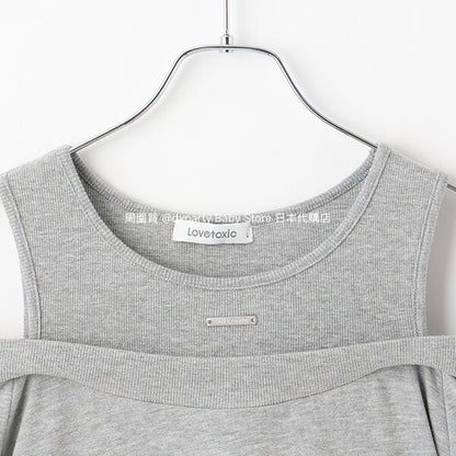 Lovetoxic Off-the-shoulder Top (130-160cm) for Girls (Summer) 