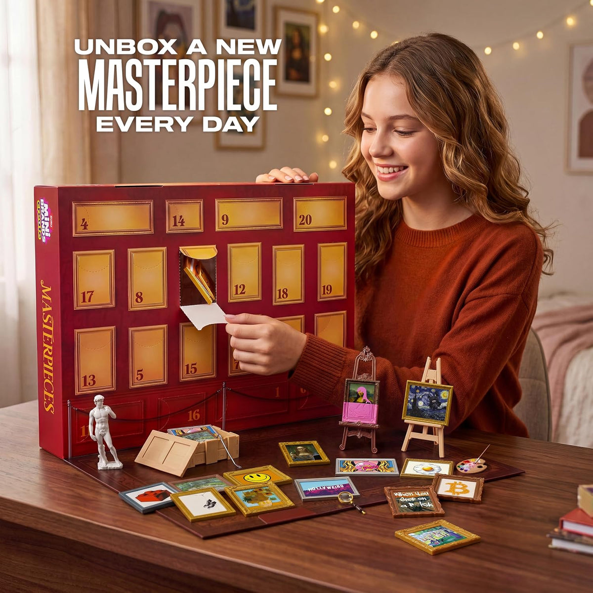 日英美直送 Mini Brands Mini Masterpieces Advent Calendar 聖誕倒數日曆 大人款/兒童款 聖誕快樂特輯 不參與$900免運 滿$900可加$25免運到順豐站/智能櫃 Christmas Advent Calendars 2026