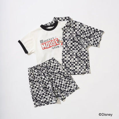 Japanese children's clothing b・R# x Diseny full-print shorts 100-150cm boys'/girls' summer PANTS 