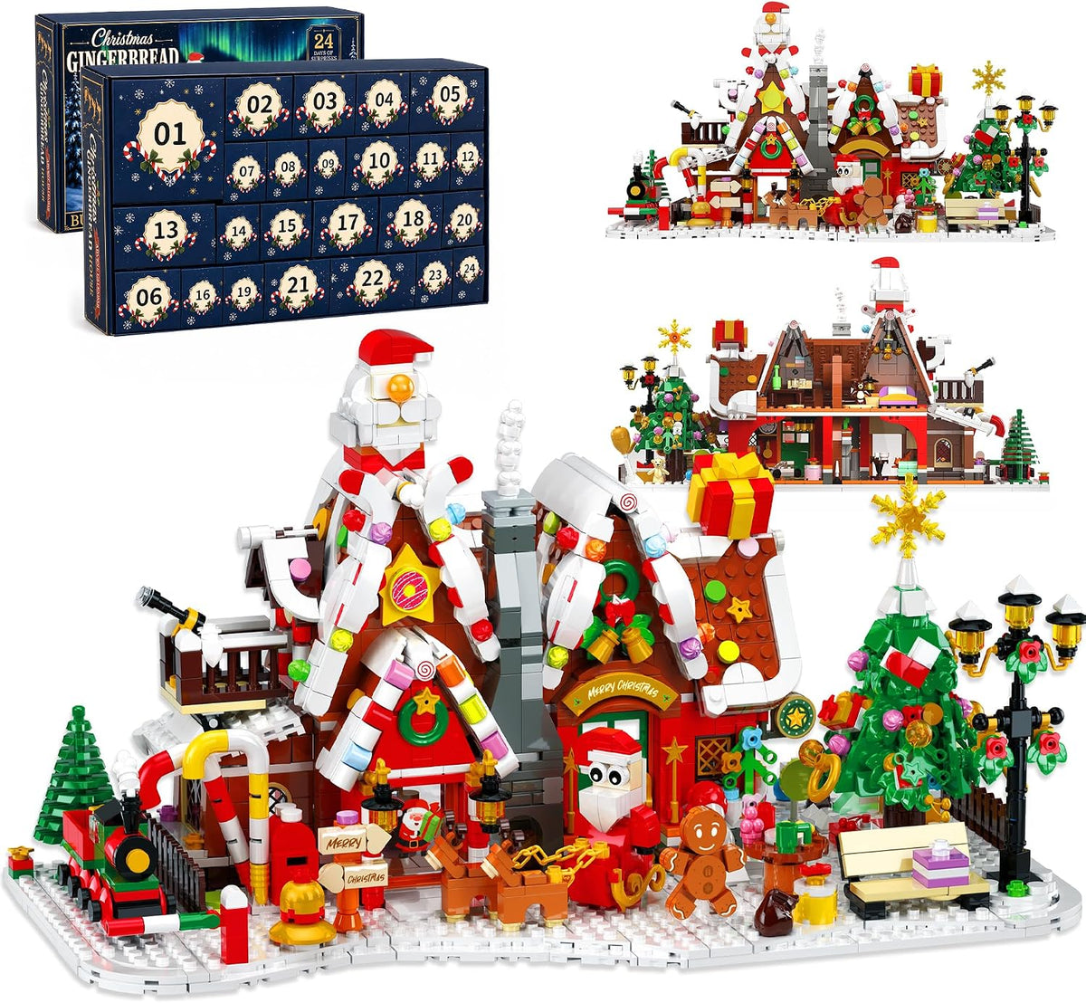 日英美直送 Christmas Gingerbread House Kit Advent Calendar 聖誕倒數日曆 大人款/兒童款 聖誕快樂特輯 不參與$900免運 滿$900可加$25免運到順豐站/智能櫃 Christmas Advent Calendars 2026