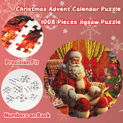 英美直送 Jigsaw Puzzles Fireplace 聖誕倒數日曆 大人款/兒童款 聖誕快樂特輯 聖誕倒數日曆A 不參與$900免運 滿$900可加$25免運 Christmas Advent Calendars 2025