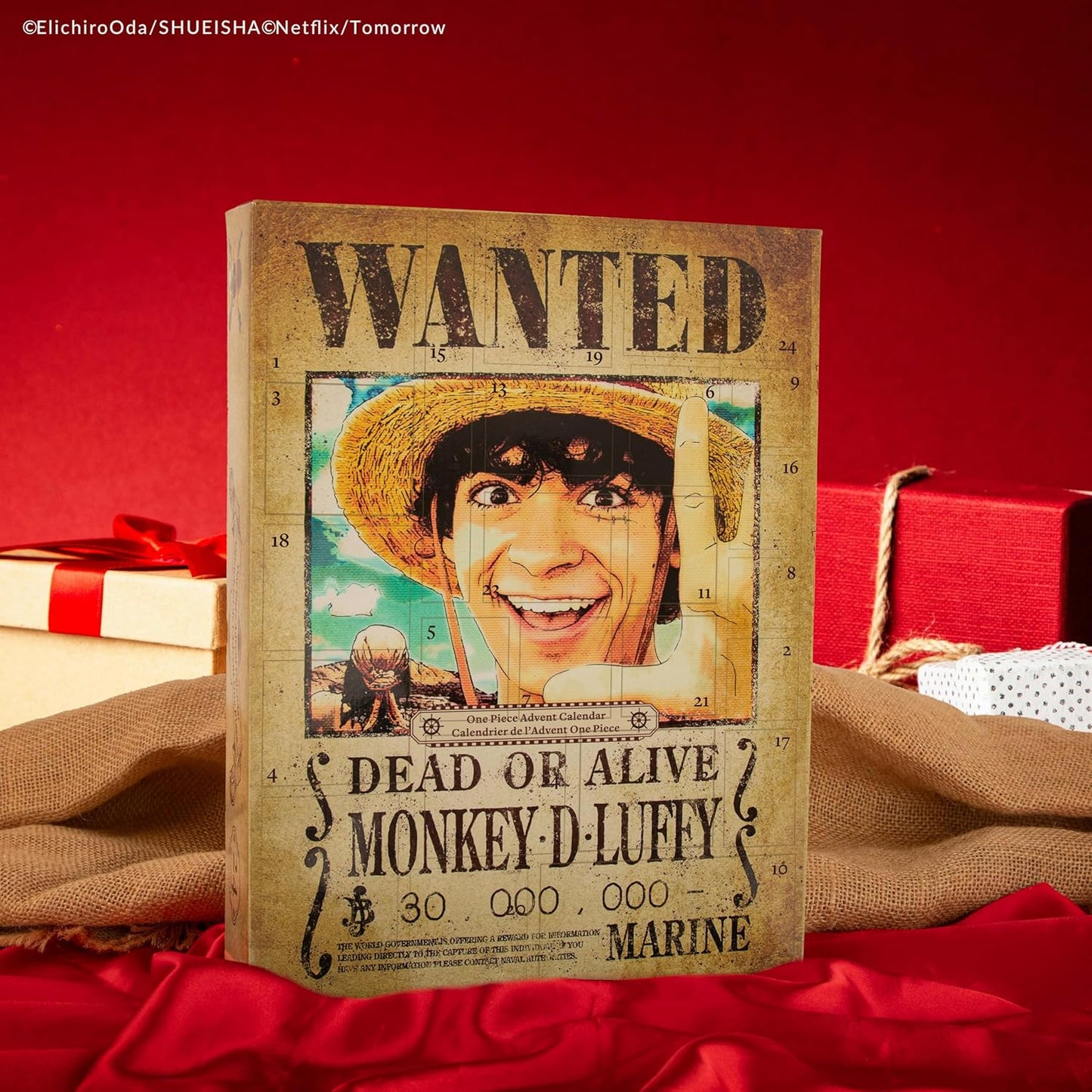 英美直送 CINEREPLICAS - One Piece 聖誕倒數日曆 大人款/兒童款 聖誕快樂特輯 聖誕倒數日曆A 不參與$900免運 滿$900可加$25免運 Christmas Advent Calendars 2025