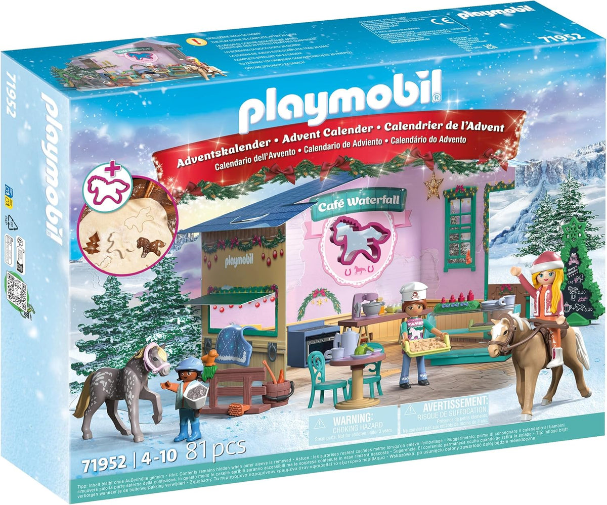 日英美直送 PLAYMOBIL at the Rider Café Advent Calendar 聖誕倒數日曆 兒童款 聖誕快樂特輯 不參與$900免運 滿$900可加$25免運到順豐站/智能櫃 Christmas Advent Calendars 2026