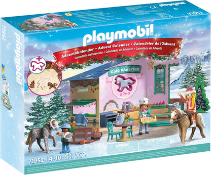 日英美直送 PLAYMOBIL at the Rider Café Advent Calendar 聖誕倒數日曆 兒童款 聖誕快樂特輯 不參與$900免運 滿$900可加$25免運到順豐站/智能櫃 Christmas Advent Calendars 2026