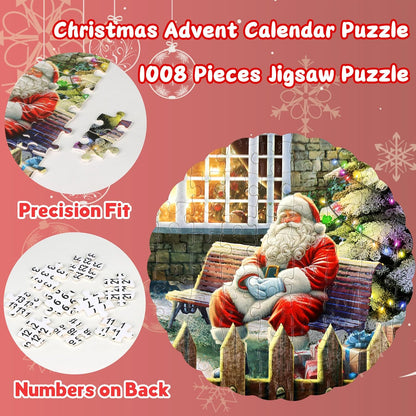 英美直送 Jigsaw Puzzles Christmas House 聖誕倒數日曆 大人款/兒童款 聖誕快樂特輯 聖誕倒數日曆A 不參與$900免運 滿$900可加$25免運 Christmas Advent Calendars 2025