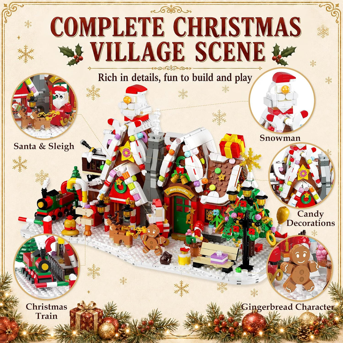 日英美直送 Christmas Gingerbread House Kit Advent Calendar 聖誕倒數日曆 大人款/兒童款 聖誕快樂特輯 不參與$900免運 滿$900可加$25免運到順豐站/智能櫃 Christmas Advent Calendars 2026