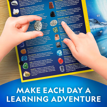 英美直送 NATIONAL GEOGRAPHIC Gemstone 聖誕倒數日曆 兒童款 聖誕快樂特輯 聖誕倒數日曆A 不參與$900免運 滿$900可加$25免運 Christmas Advent Calendars 2025